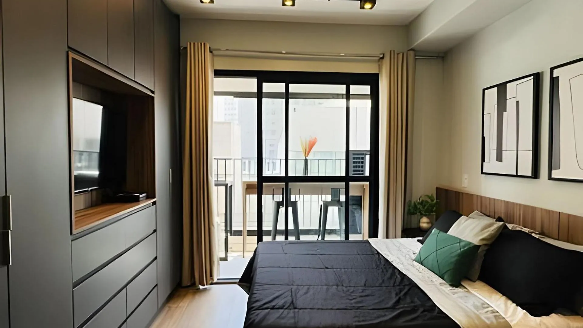 Studio Centro Sp |Perfeito Para Viajantes Urbanos! Apartment Sao Paulo